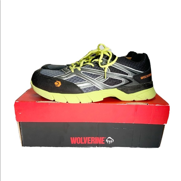 wolverine composite toe sneakers